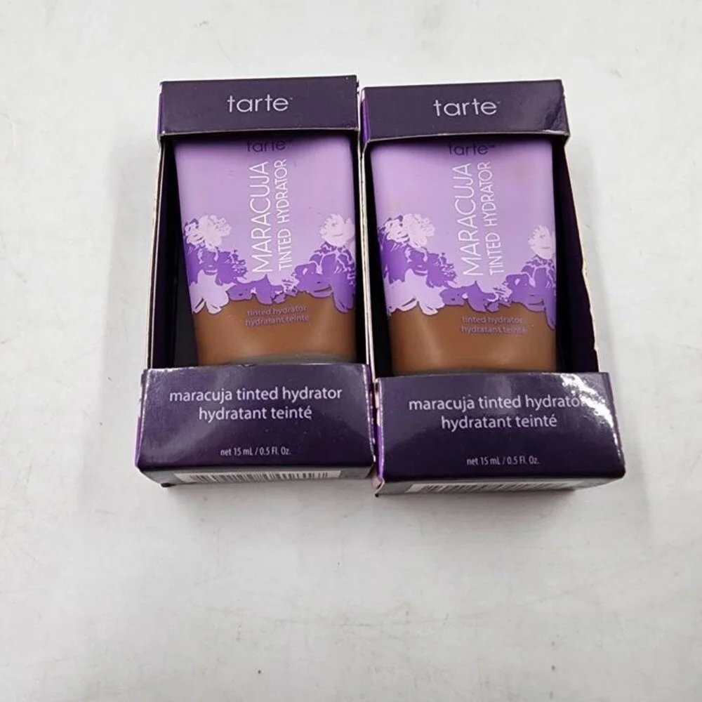 2 packs Tarte Maracuja Tinted 12-hr Hydrator 15ml/0.5 Fl oz. 56s Rich Sand